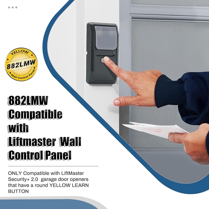 882LMW Multi-Function Wall Control Panel Compatible only - Image 2