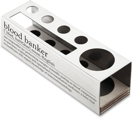 Blood Bank Gifts, Blood Bank Laboratory Desk Decor Pen Pencil Holders WCC36
