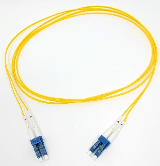 0.5 Meter Singlemode Duplex 1.2mm Ultra High Density Fiber Optic Cable by UltraSpecCables