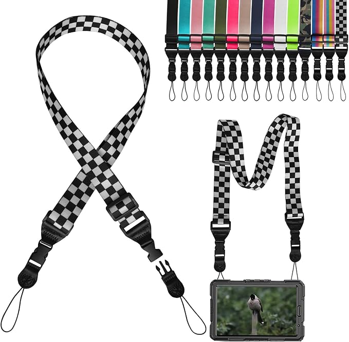 Adjustable iPad Strap:Comfortable Nylon Neck Strap Lanyard by Gowjaw