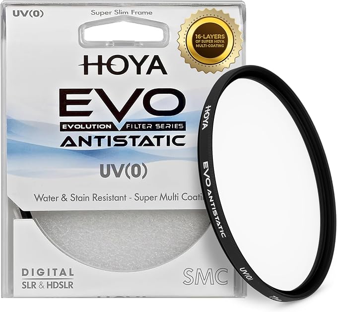 Hoya EVO Antistatic 112mm UV Filter — Camera Filters by HOYA