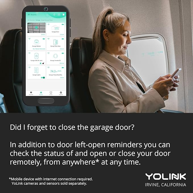 YoLink Garage Door Controller and Wireless Sensor - Image 5