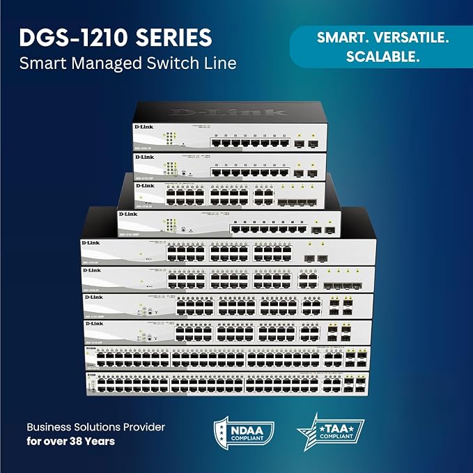 D-Link 10-Port Gigabit Smart Managed PoE+ Switch | 8 PoE+ Ports + 2 SFP Ports | - Image 15