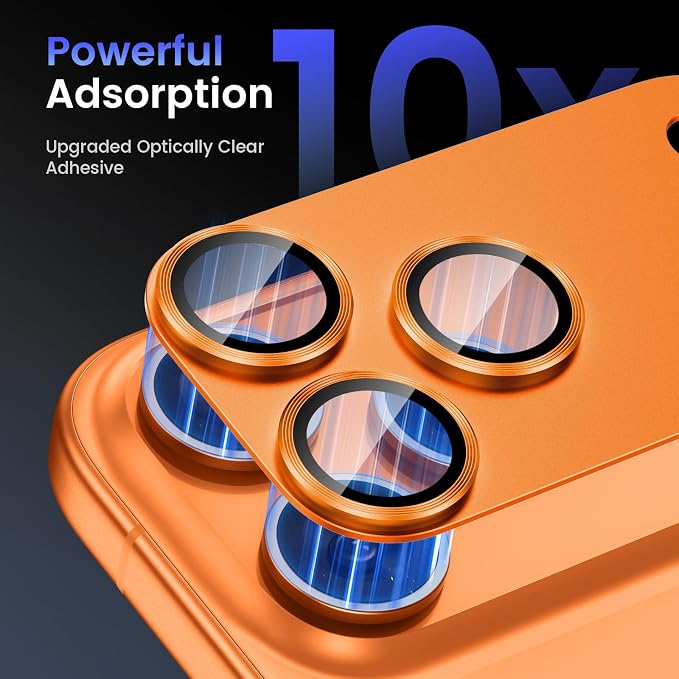 Tensea for iPhone 17 Pro Camera Lens Protector, Metal Aluminum Alloy Tempered - Image 4
