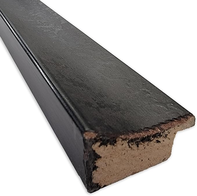 Amanti Art Natural Cork Board for Wall, 15x21 Vision Board with Black Wood Frame, Small Corkboard Office Decor for Home Organization, Modern Corkboard Pinboard to Display Items for Home Organization