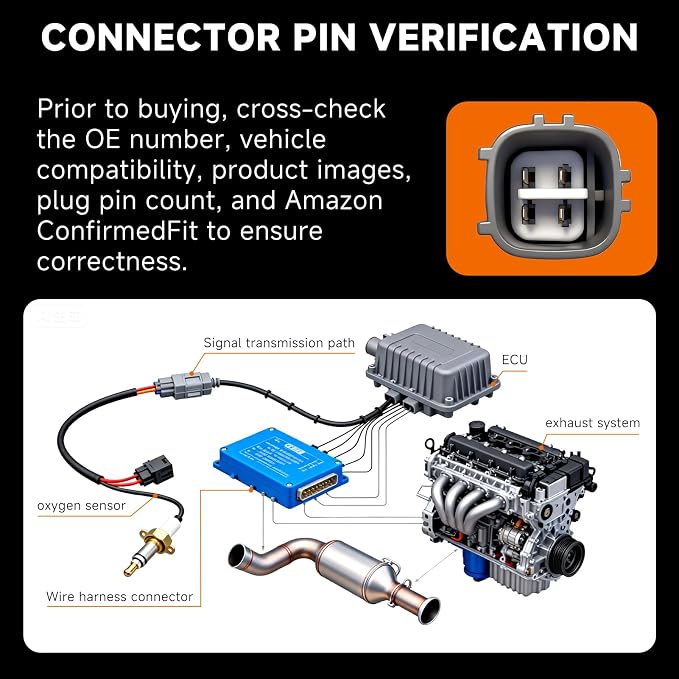 Upstream & Downstream O2 Sensor Set | Direct Replacement - Image 4