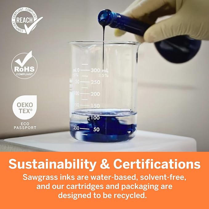 Sawgrass SubliJet UHD Sublimation Ink Cartridge - Yellow - High-Performance Ink SG500 SG1000 Sublimation Printers - Long-Lasting, High-Viscosity Gel Ink for Vibrant, Crisp Prints