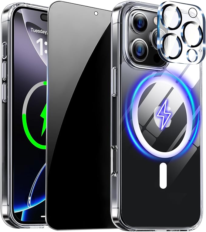 for iPhone 16 Pro Case Clear by ZOZDOKG