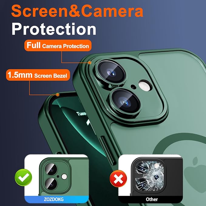 for iPhone 16 Plus Case with Privacy Screen Protector and Camera Protection - Image 6