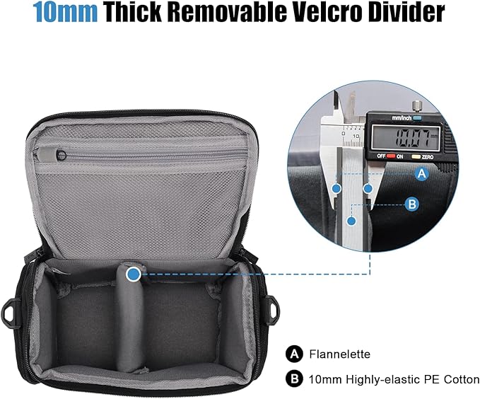 CADeN Compact Camera Shoulder Crossbody Bag Case Compatible - Image 3