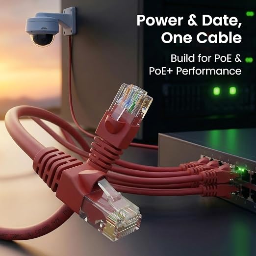 GEARit Cat 6 Ethernet Patch Cable 2 ft Red Cat6 Patch Cables 2ft Red/Ethernet - Image 7