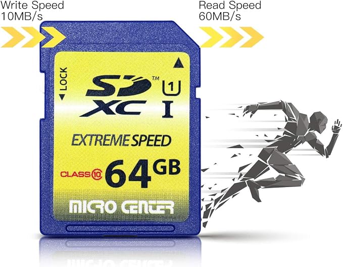 INLAND 64GB Class 10 SDXC Flash Memory Card Standard Full Size SD Chip USH-I U1 - Image 4