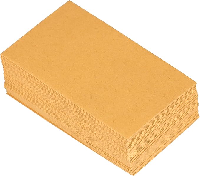JAM PAPER #3 Coin Business Commercial Envelopes with Peel and Seal Closure - 2 1/2 x 4 1/4 - Brown Kraft Manila - 100/Pack