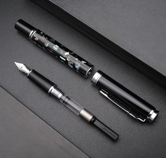 JINHAO 8802 Fountain Pen F Nib (Shell Carving - 2)