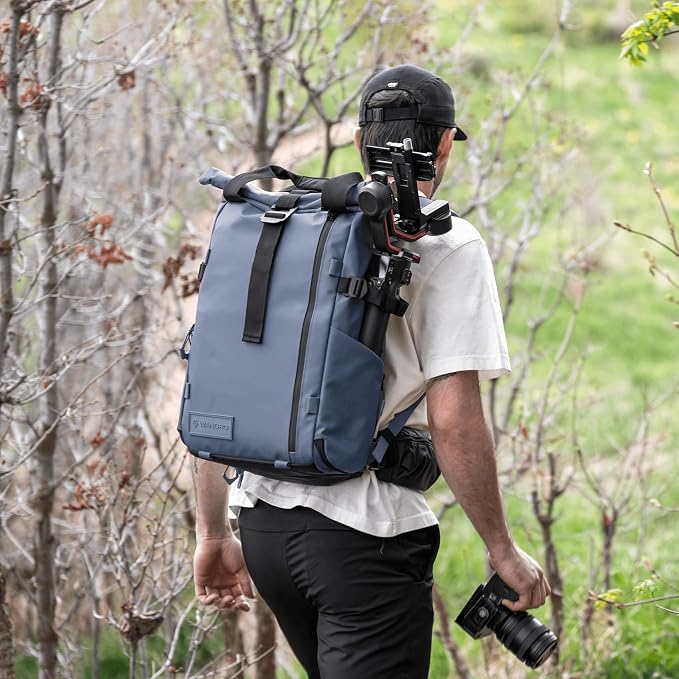 WANDRD PRVKE Rolltop 41L V4 Camera Backpack – Expandable Weatherproof Travel Bag - Image 3