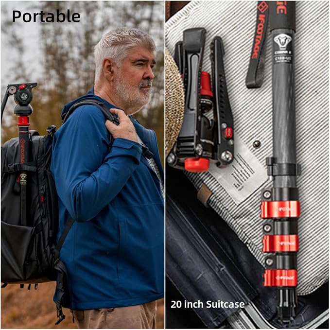 IFOOTAGE Cobra 3 C180F, Camera Monopod - Image 6