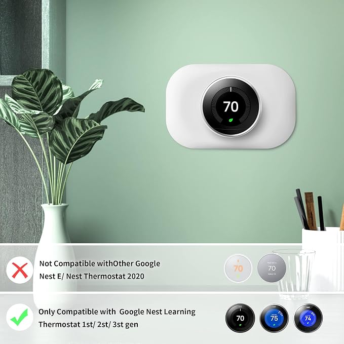 Compatible with Google Thermostat 1st/2nd/3rd Wall Plate Cover - Image 3