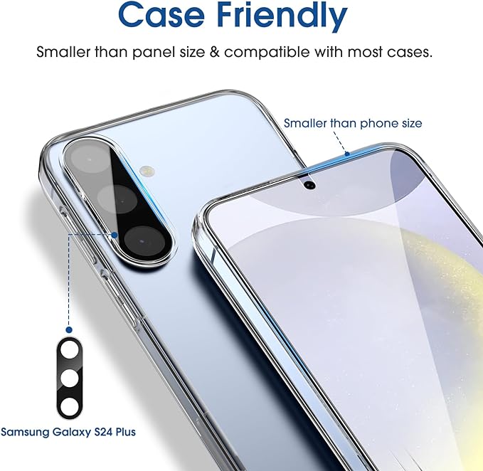 amFilm Auto-Alignment OneTouch for Samsung Galaxy S24+ Plus 6.7" Screen - Image 6