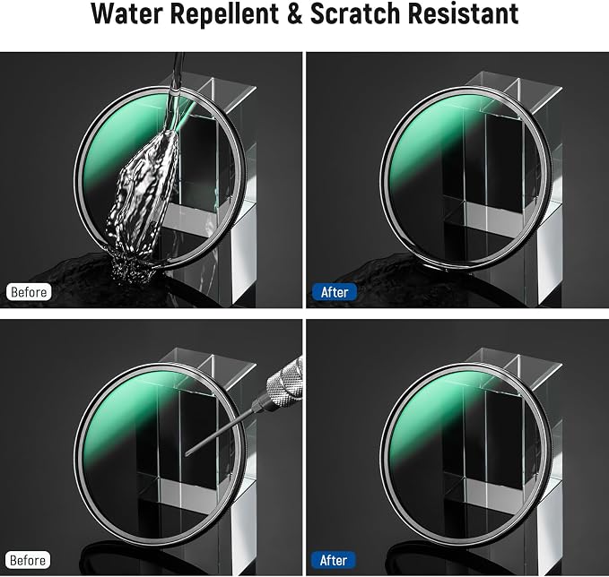 NEEWER 52mm Polarizer Filter, 24 Layer Multi Resistant Nano Coated MC CPL - Image 6