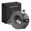 Molltto 75FT Starlink Gen 3 Cable, Starlink Mini Ethernet Cable | Outdoor Cat6 by Unknown
