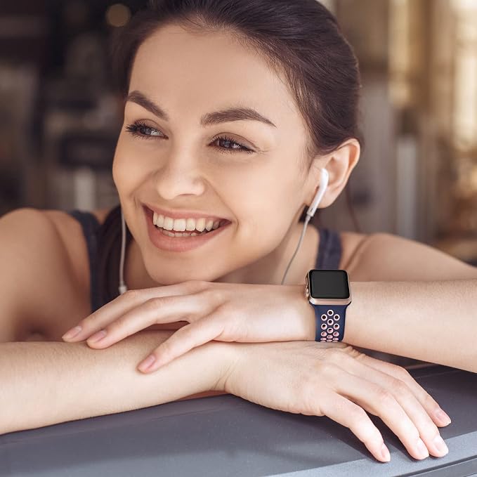 Lerobo Compatible for Apple Watch Bands 41mm 40mm 38mm Series 11 42mm for Women - Image 3