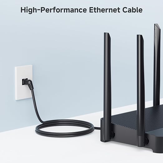 Cable Matters 2-Pack 10Gbps Rotatable Cat 6 Ethernet Cable - 3ft - Image 6