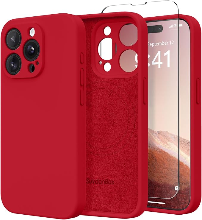Magnetic for iPhone 15 Pro Case, Compatible by SUYDANBOX