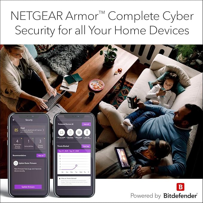 NETGEAR Nighthawk Advanced Whole Home Mesh WiFi 6 System - Image 4
