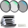 NEEWER 37mm UV/CPL/ND Lens Filter Kit by Neewer