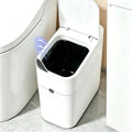 Motion Sensor Bathroom Trash Can, Automatic Touchless Smart Garbage Bin by Gleynest