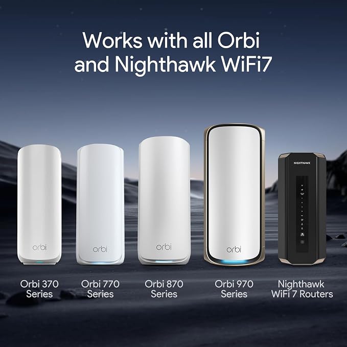 XLTTYWL Orbi WiFi 7 Wall Mount Kit, Orbit 7 Mount Bracket Optimize Space - Image 5