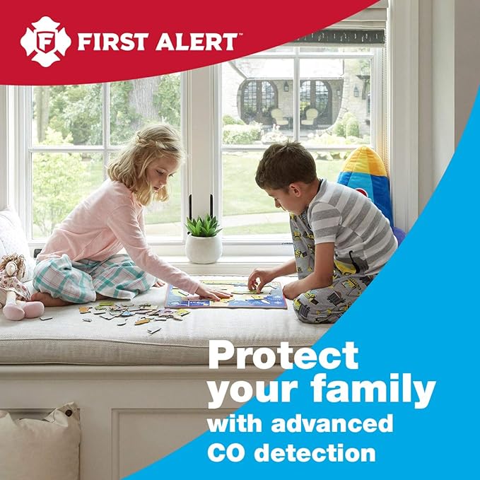 First Alert CO400 Carbon Monoxide Detector, Battery Operated - Image 2