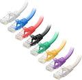 Cable Matters 1Gbps 8-Pack Snagless Short Cat 5e Ethernet Cable - 3ft by CableMatters