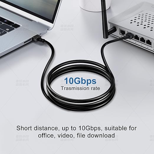 Ultra Thin Cat 6A Ethernet Cable 30 Feet 2Pack, Flexible & Slim Rj45 Cat6a LAN - Image 2