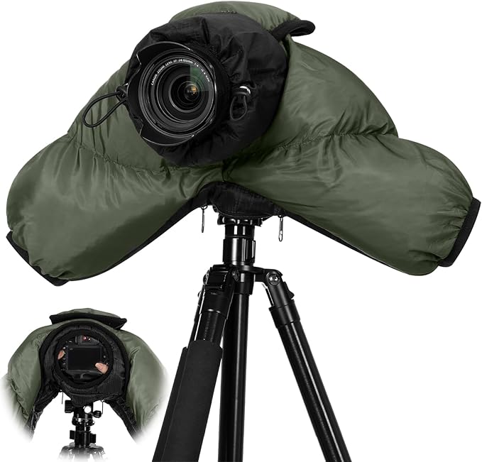 Copkim Professional Camera Rain Cover Thickened Waterproof Cold Proof Warm by Copkim