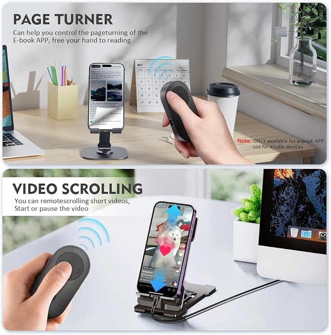 Remote Control for TikTok, Wireless Camera Remote Control - Image 2