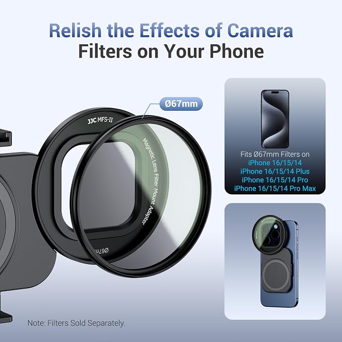 67mm Phone Lens Filter Adapter Mount - Image 5