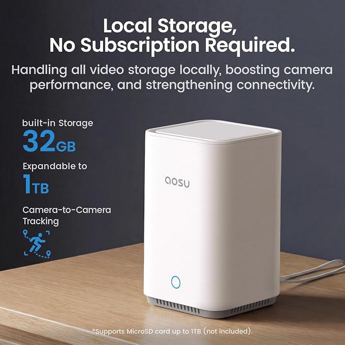 aosu Wireless Outdoor Security Camera Kit - Image 4