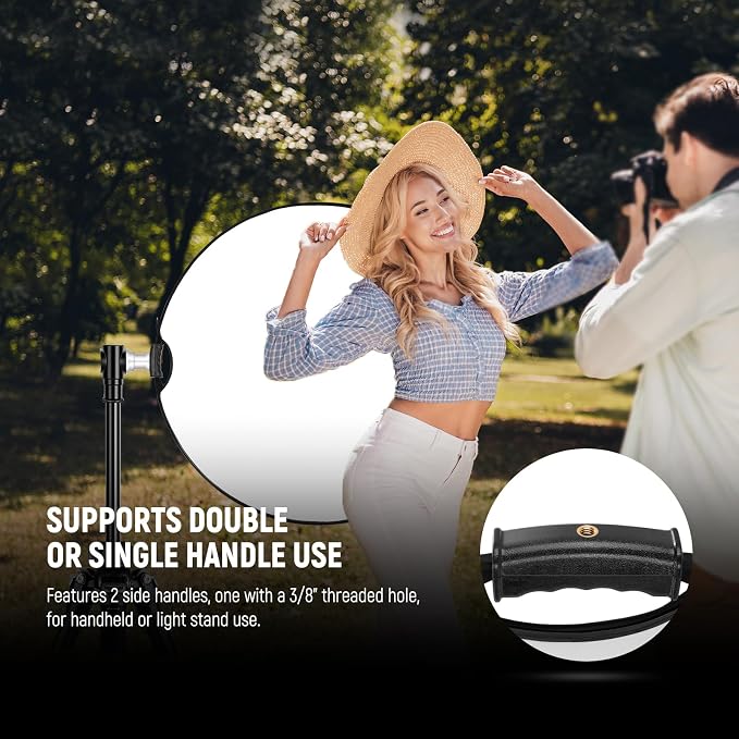 NEEWER 22"/56cm 5 in 1 Light Reflector - Image 3