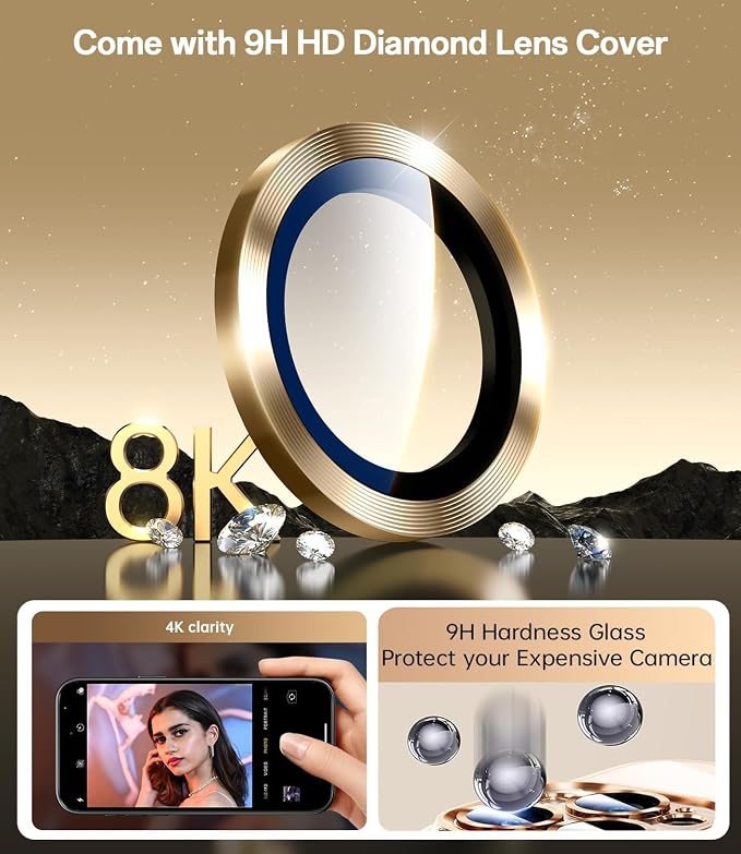 Magnetic Glossy Case for iPhone 17 Pro, iPhone 17Pro Phone Case Slim Clear - Image 3
