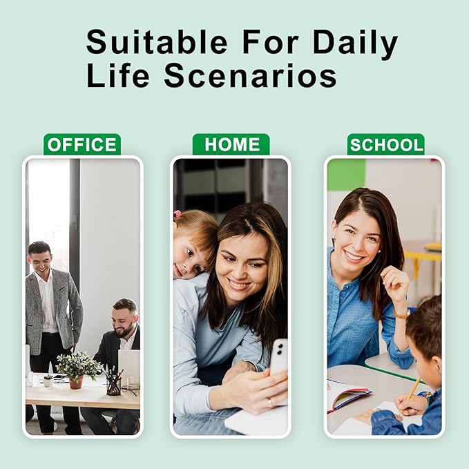 SAILNER 67XL HP Printer Ink, Replacement for HP Ink 67 for HP 67 Ink cartridges Black/Color Combo Pack, Compatible with DeskJet 2755e 2855e 2700e 4155e 2734e 2827e 4100e Envy 6055 6455e Printer 67XL