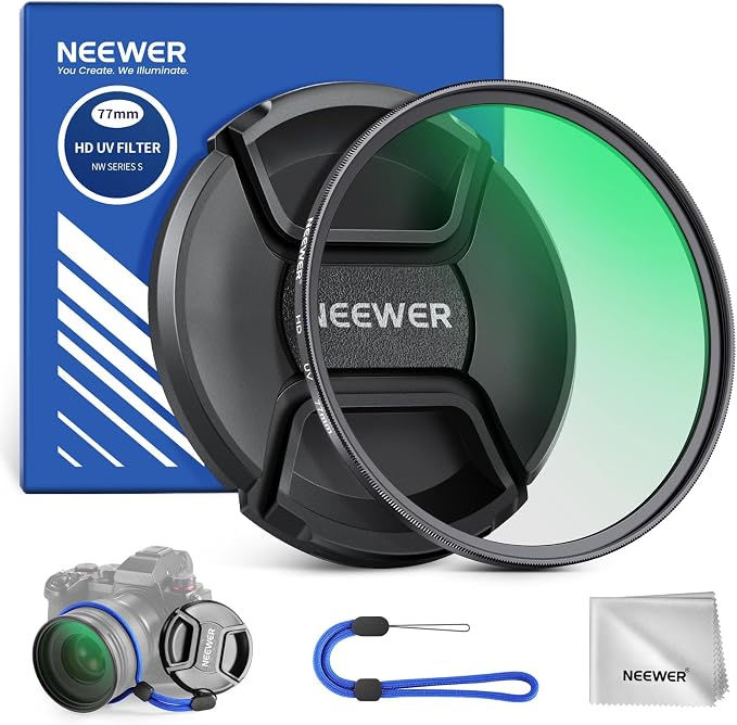 NEEWER 77 mm UV MC Filter Protection by Neewer