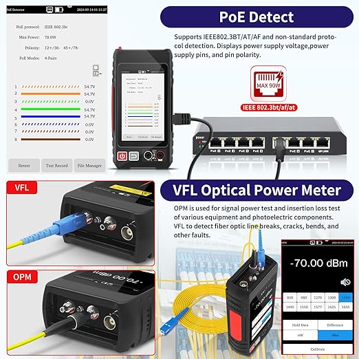 All Features Multifunction Network Caber Tester, UTP Continuity, Cable Tracer - Image 6