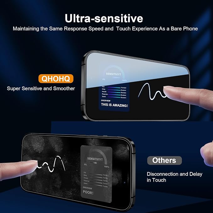 QHOHQ for iPhone 16 Pro Screen Protector - Image 8