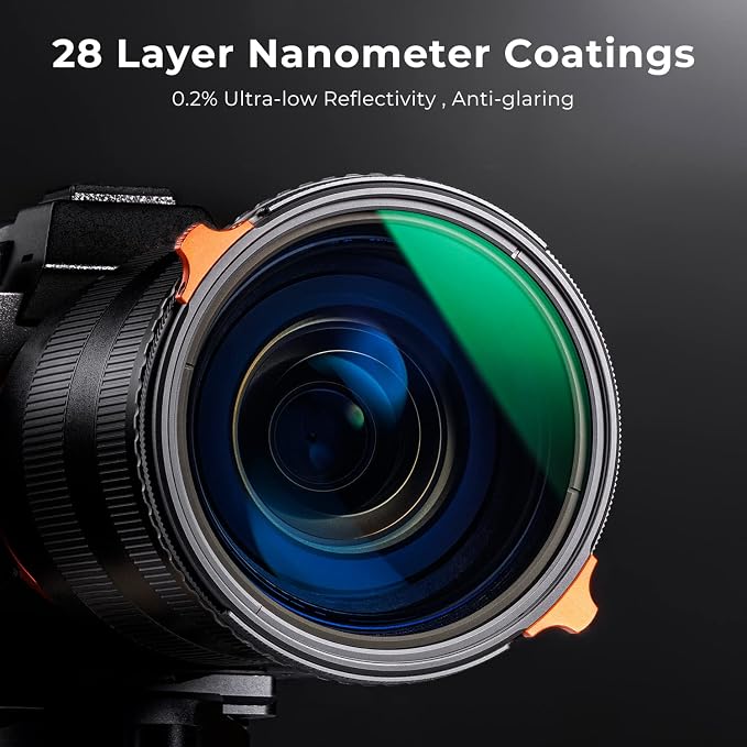 K&F CONCEPT 40.5mm ND4-64 ND Lens Filter Variable & CPL Polarizers Filter 2-in-1 - Image 6
