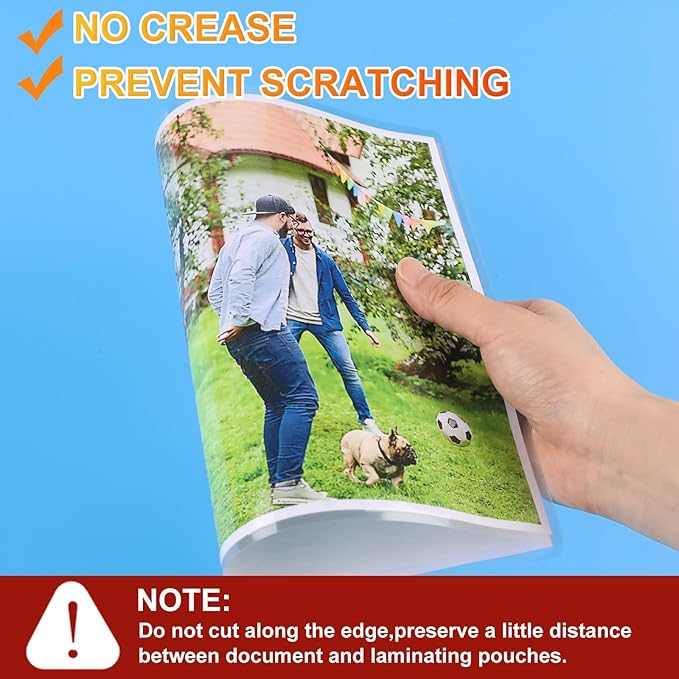 CAREGY Thermal Laminating Pouches, Holds 8.5 x 11 Inch Sheets,1200 Pack Laminating Sheets, 3 Mil, 9 x 11.5 Inches Lamination Sheet Paper for Laminator, Clear, Letter Size, Office and School Supplies