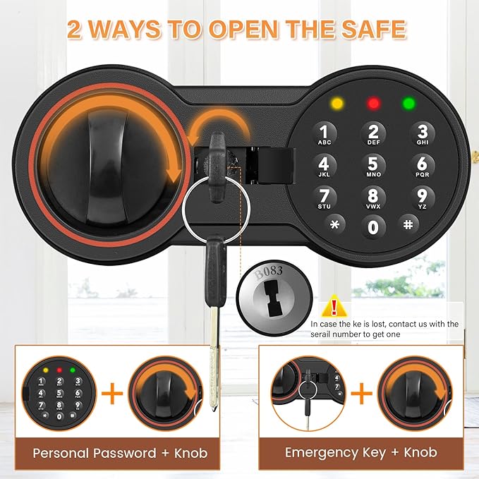 Large Home Safe Box, Anti-theft Safes - Image 5