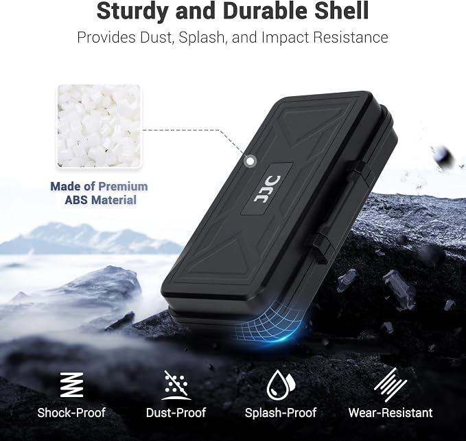 JJC Camera Battery SD Card Case - Image 3