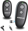 Upgraded USB-C Rechargeable Wireless Camera Remote Control Shutter Release – by AODELAN