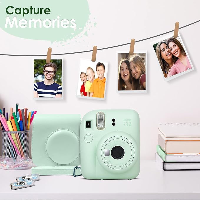Fujifilm Instax Mini 12 Instant Camera Blossom Pink and Fuji Film Value Pack - Image 8